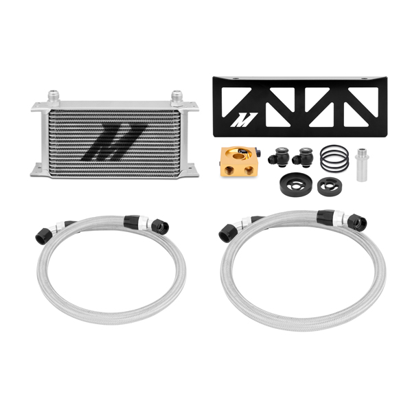 Mishimoto — Mishimoto 13+ Subaru BRZ/Scion FR-S Thermostatic Oil Cooler Kit - Silver - view 10